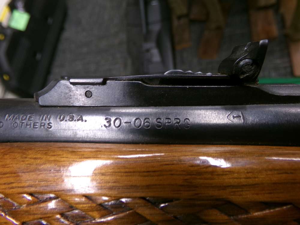 REMINGTON 742 BDL DELUXE LEFT HAND SEMI AUTO 30-06 SPRING RIFLE WOODSMASTER-img-11