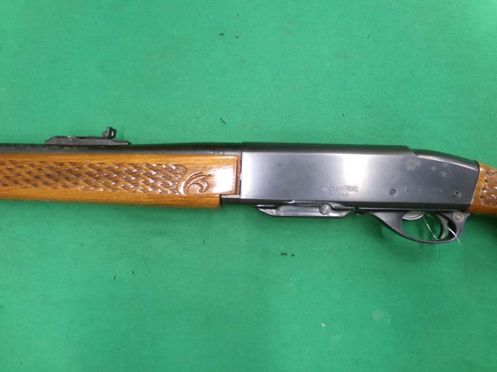 REMINGTON 742 BDL DELUXE LEFT HAND SEMI AUTO 30-06 SPRING RIFLE WOODSMASTER-img-3