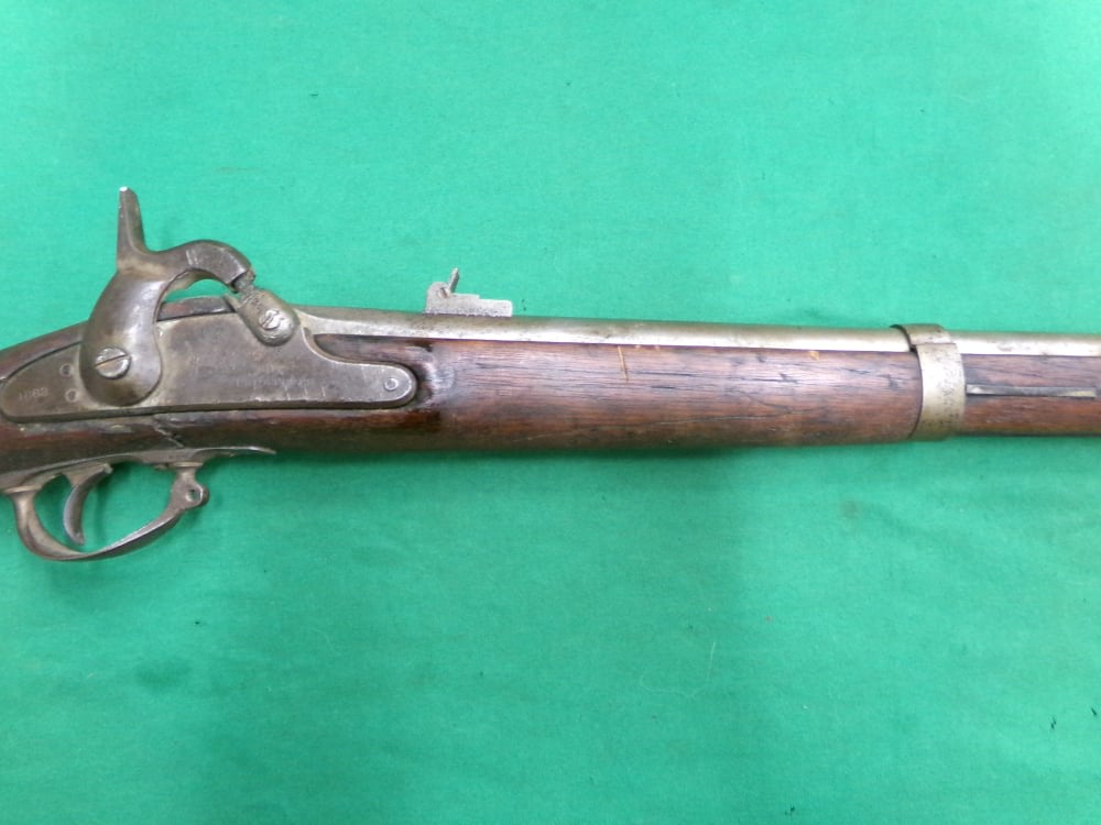 ALFRED JENKS & SON BRIDESBURG M1861 US CIVIL WAR MUSKET 58 CAL 1863 RARE-img-7