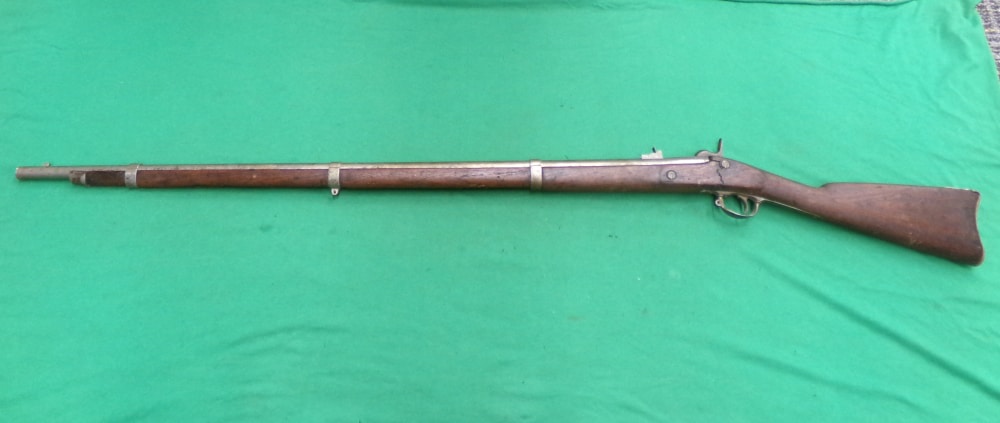 ALFRED JENKS & SON BRIDESBURG M1861 US CIVIL WAR MUSKET 58 CAL 1863 RARE-img-1