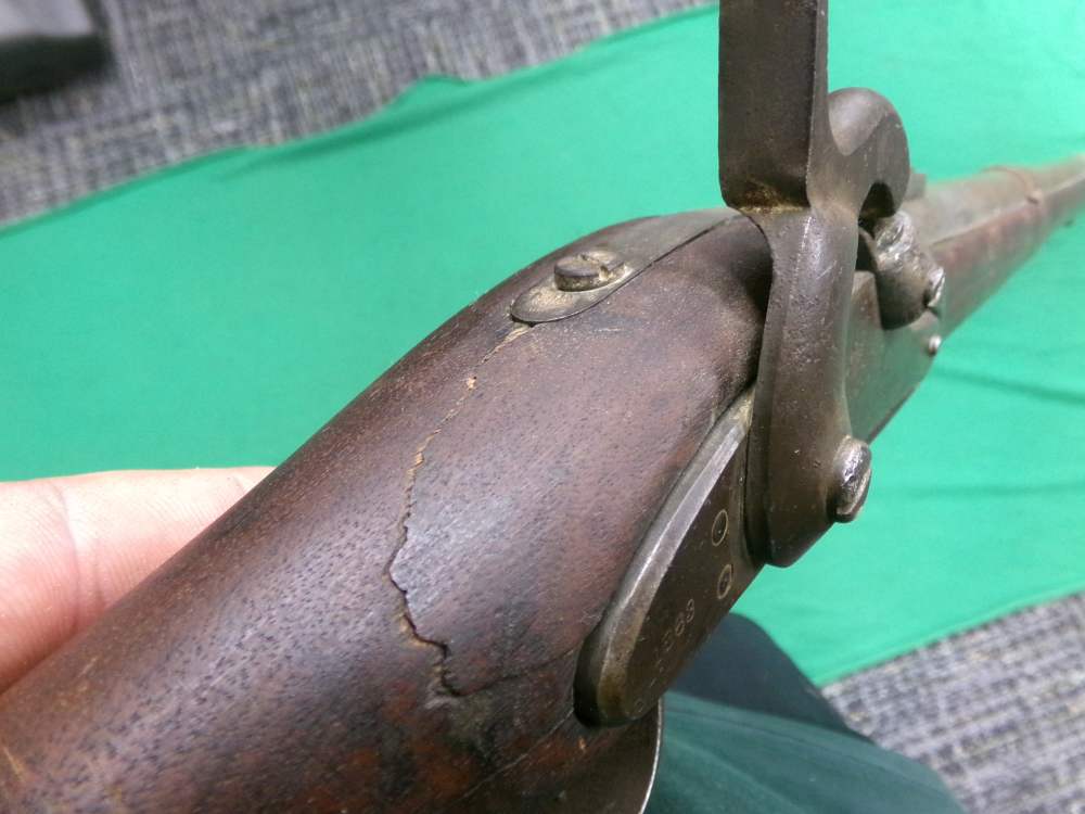 ALFRED JENKS & SON BRIDESBURG M1861 US CIVIL WAR MUSKET 58 CAL 1863 RARE-img-14