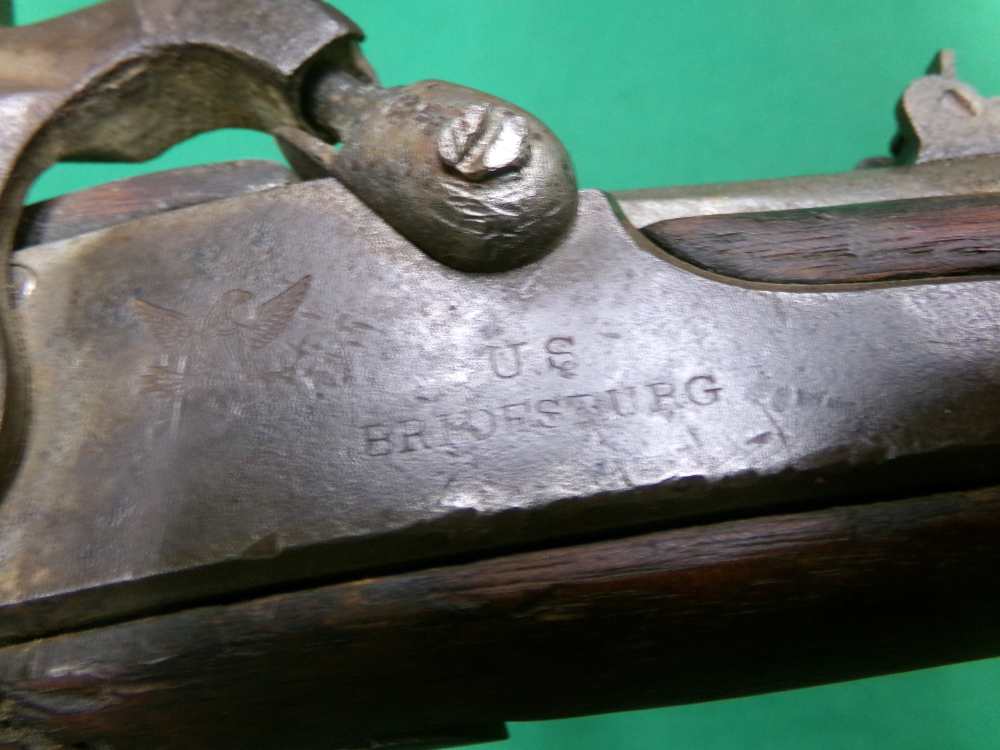 ALFRED JENKS & SON BRIDESBURG M1861 US CIVIL WAR MUSKET 58 CAL 1863 RARE-img-11