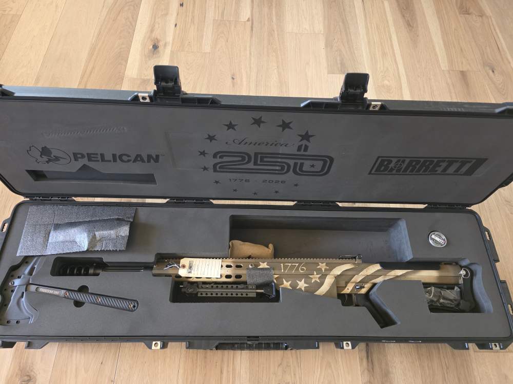 BARRETT M107A1 AMERICA 250 20" 50 BMG "FREEDOM" 1 OF 250-img-0