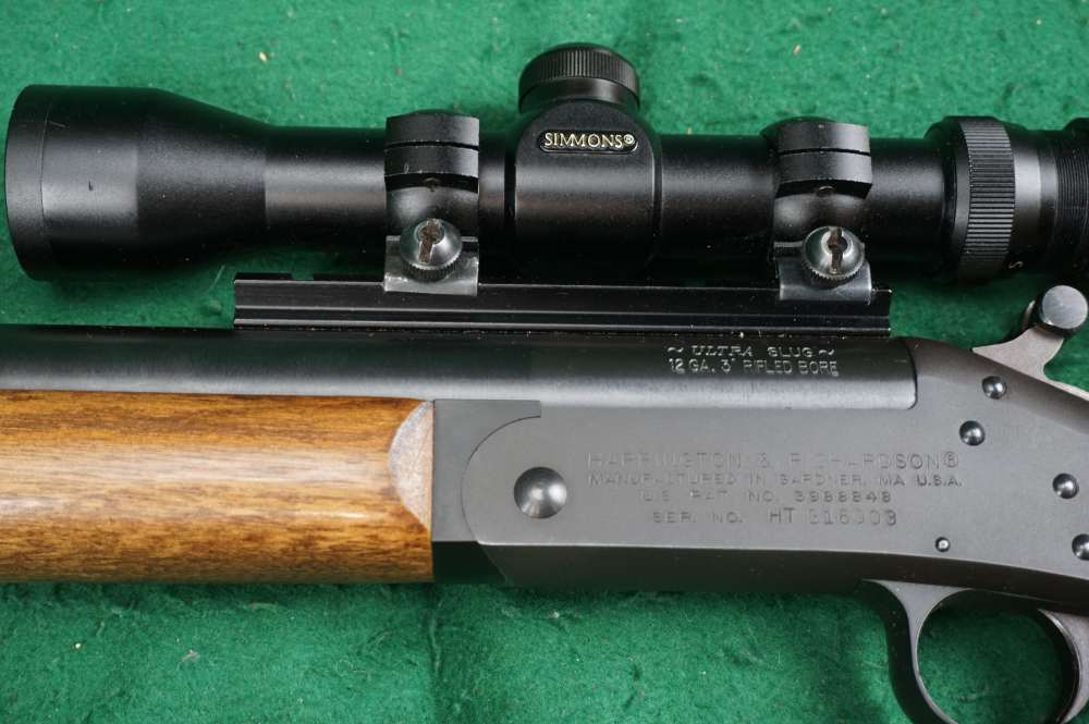 Harrington H&R Ultra Slug Heavy Barrel Fully Rifled 12ga 24" 1¢ Start-img-22