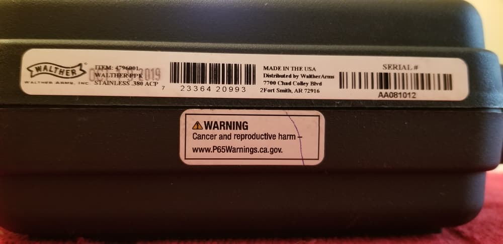 Walther PPK .380acp (NIB) Never Fired Stainless-img-16