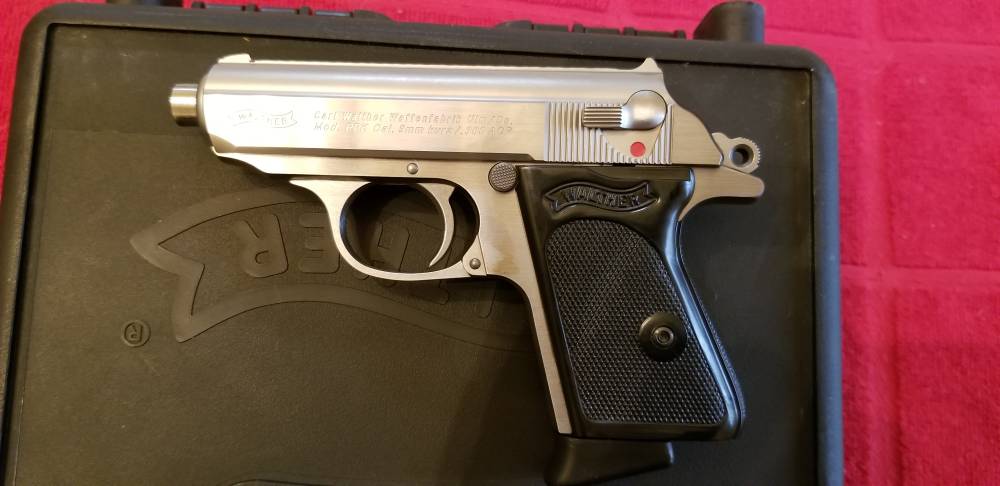 Walther PPK .380acp (NIB) Never Fired Stainless-img-1