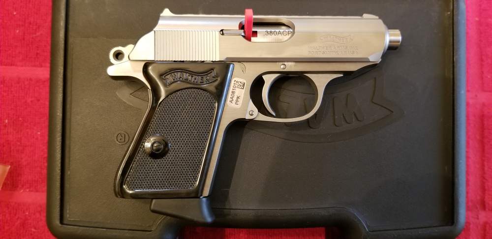 Walther PPK .380acp (NIB) Never Fired Stainless-img-0