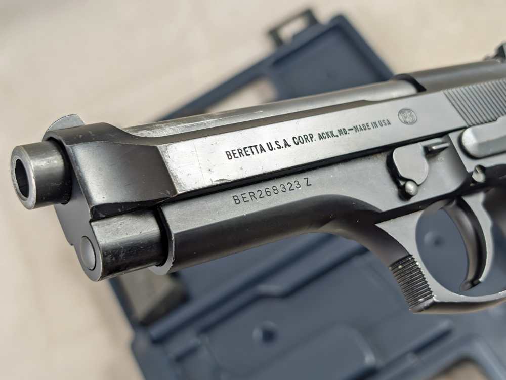 1990 Beretta 92FS 9mm (3) Magazines 10 Rd 15 Rd 92 FS-img-9