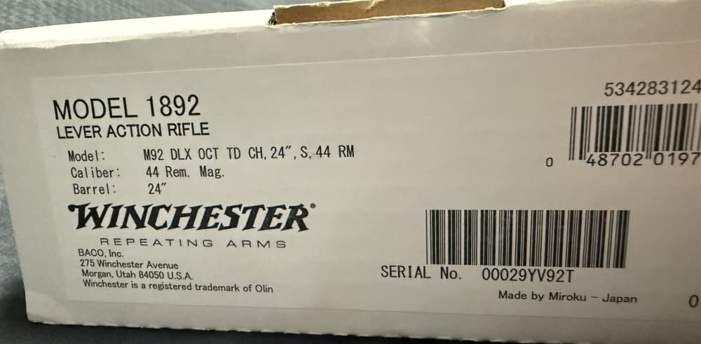 Beautiful Winchester 1892 Deluxe Takedown 44MAG #29-img-13