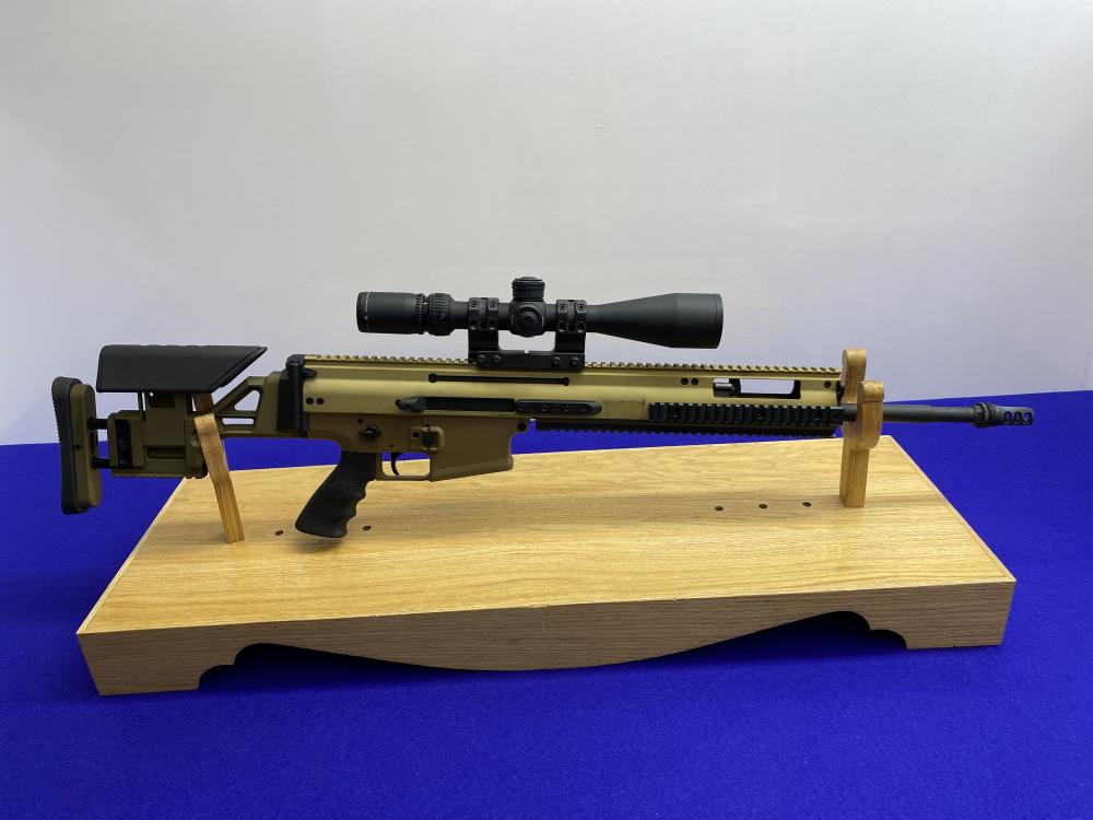 FN SCAR 20S 7.62x51mm NATO 20" FDE *EXCELLENT PRECISION SEMI-AUTO RIFLE*-img-24