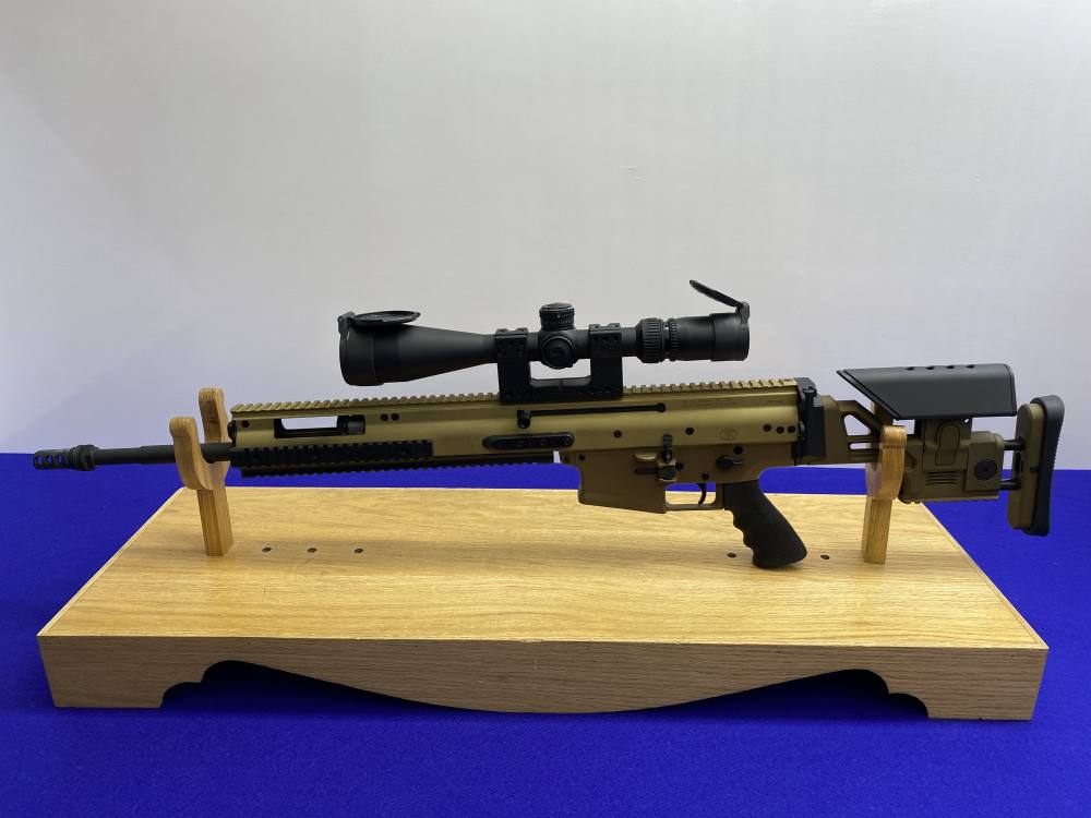 FN SCAR 20S 7.62x51mm NATO 20" FDE *EXCELLENT PRECISION SEMI-AUTO RIFLE*-img-2