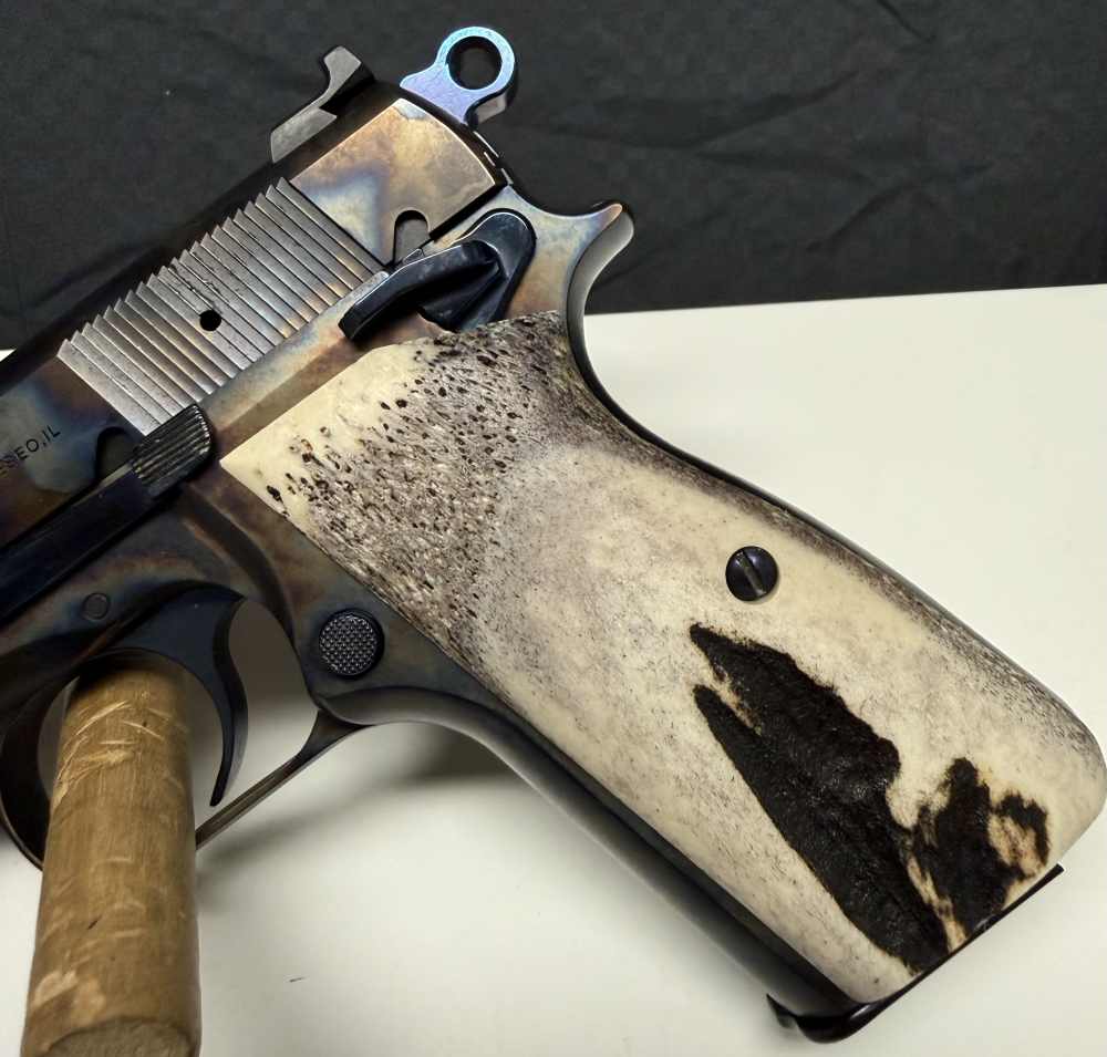 Springfield SA-35 9mm Hi Power Case Color Stag Grips Limited 73 OF 250-img-3