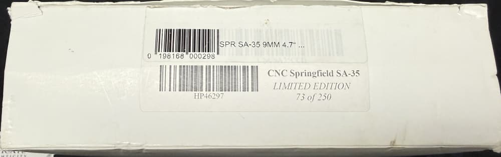 Springfield SA-35 9mm Hi Power Case Color Stag Grips Limited 73 OF 250-img-7