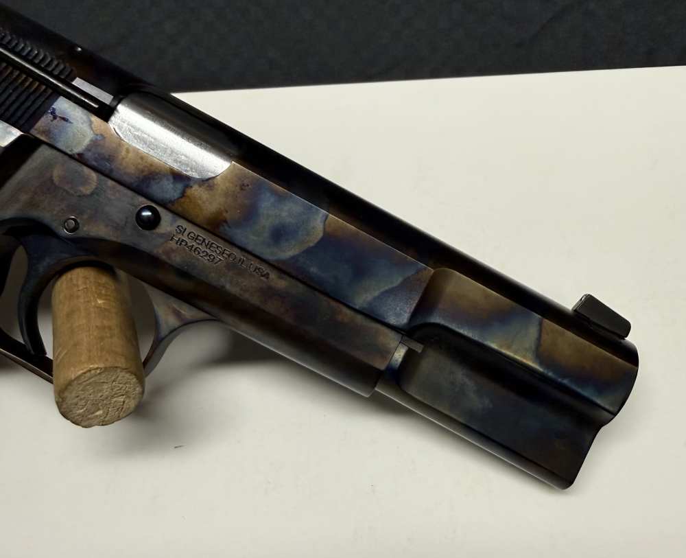 Springfield SA-35 9mm Hi Power Case Color Stag Grips Limited 73 OF 250-img-4