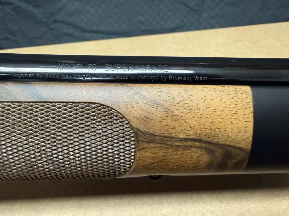 UNIQUE WINCHESTER 70 SUPER GRADE FRENCH AAA 6.5 CREEDMOOR-img-4