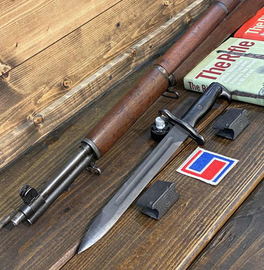 M1 GARAND 1945 WWII SPRINGFIELD *100% ORIGINAL* AMAZING & HISTORIC M1 -img-6