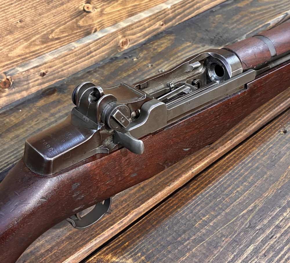 M1 GARAND 1945 WWII SPRINGFIELD *100% ORIGINAL* AMAZING & HISTORIC M1 -img-51