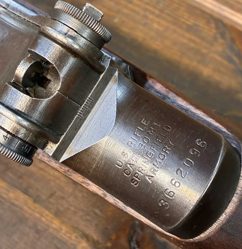 M1 GARAND 1945 WWII SPRINGFIELD *100% ORIGINAL* AMAZING & HISTORIC M1 -img-17