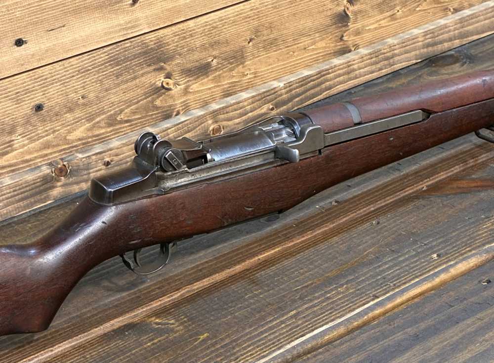 M1 GARAND 1945 WWII SPRINGFIELD *100% ORIGINAL* AMAZING & HISTORIC M1 -img-28