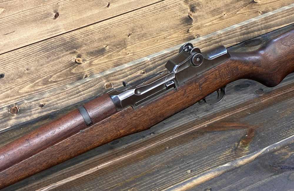 M1 GARAND 1945 WWII SPRINGFIELD *100% ORIGINAL* AMAZING & HISTORIC M1 -img-38