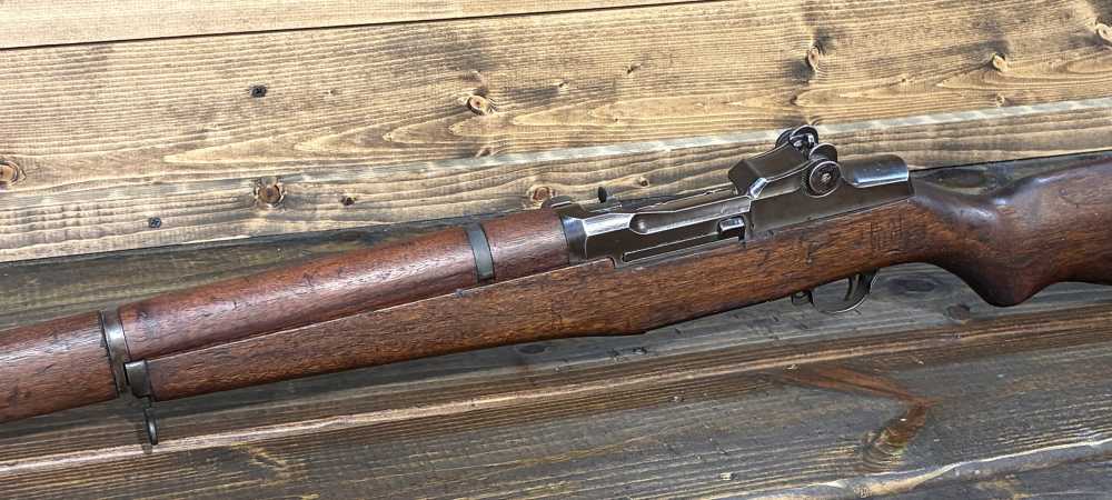 M1 GARAND 1945 WWII SPRINGFIELD *100% ORIGINAL* AMAZING & HISTORIC M1 -img-36