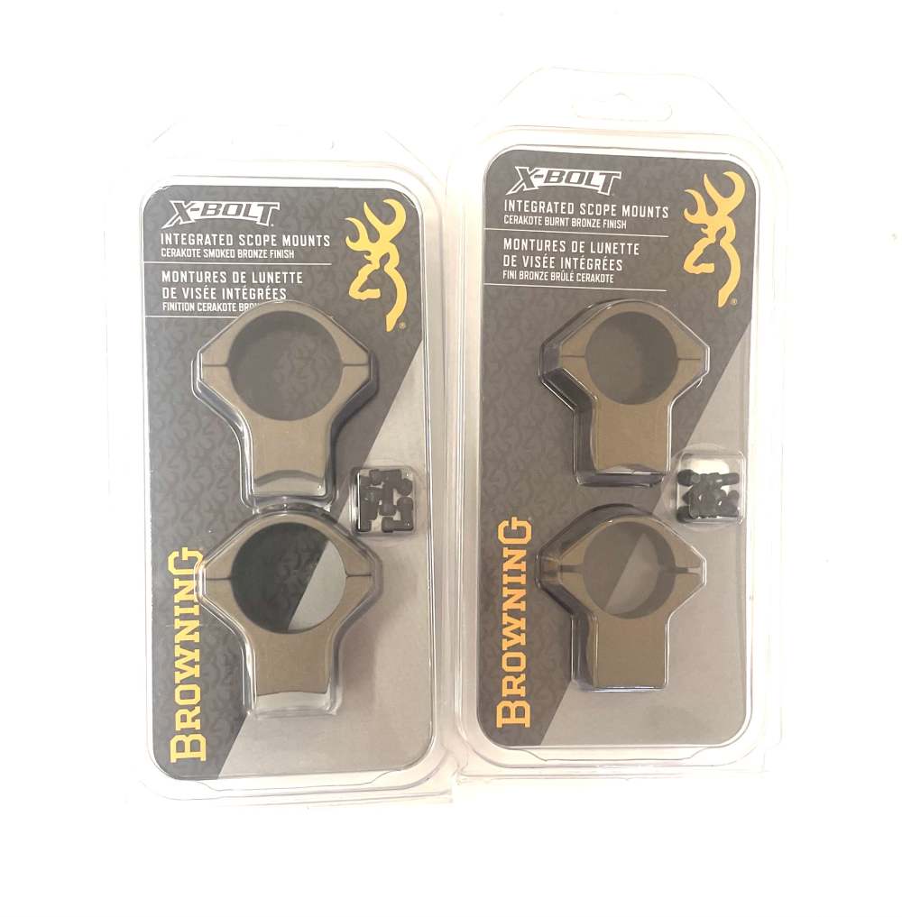 Browning X-Bolt Integrated Scope Mounts – Qty. 2 (30mm Med/1” High)-img-0