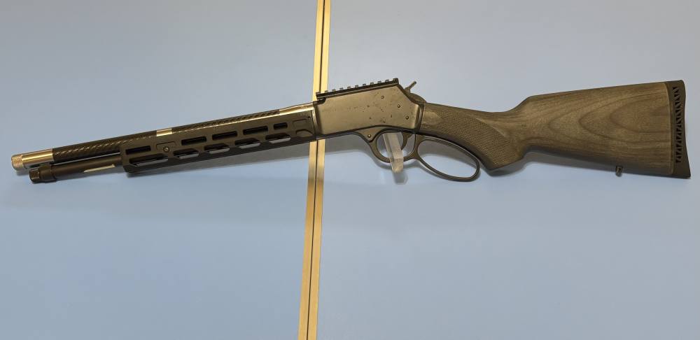 Henry Lever Action SPD Hush H012CH .45LC 16.5" 7+1 CF Factory New-img-0