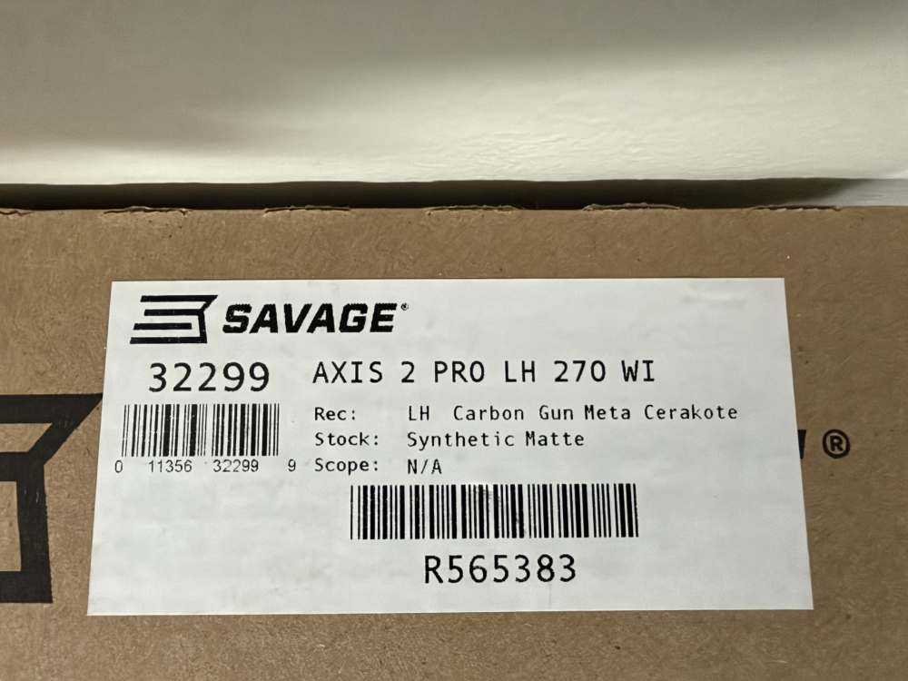 Savage Axis 2 Pro LH .270 Win 20" Threaded Woodland Camo-img-7