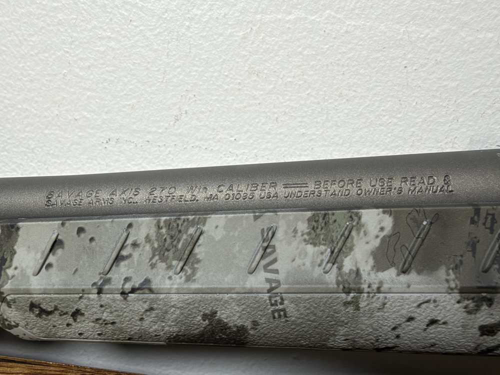 Savage Axis 2 Pro LH .270 Win 20" Threaded Woodland Camo-img-3