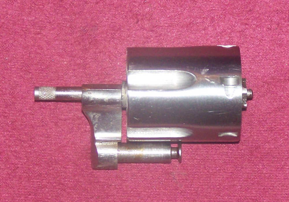 ROSSI 88 38 SPECIAL 5 SHOT CYLINDER & YOKE ASSEMBLY (STAINLESS)-img-1