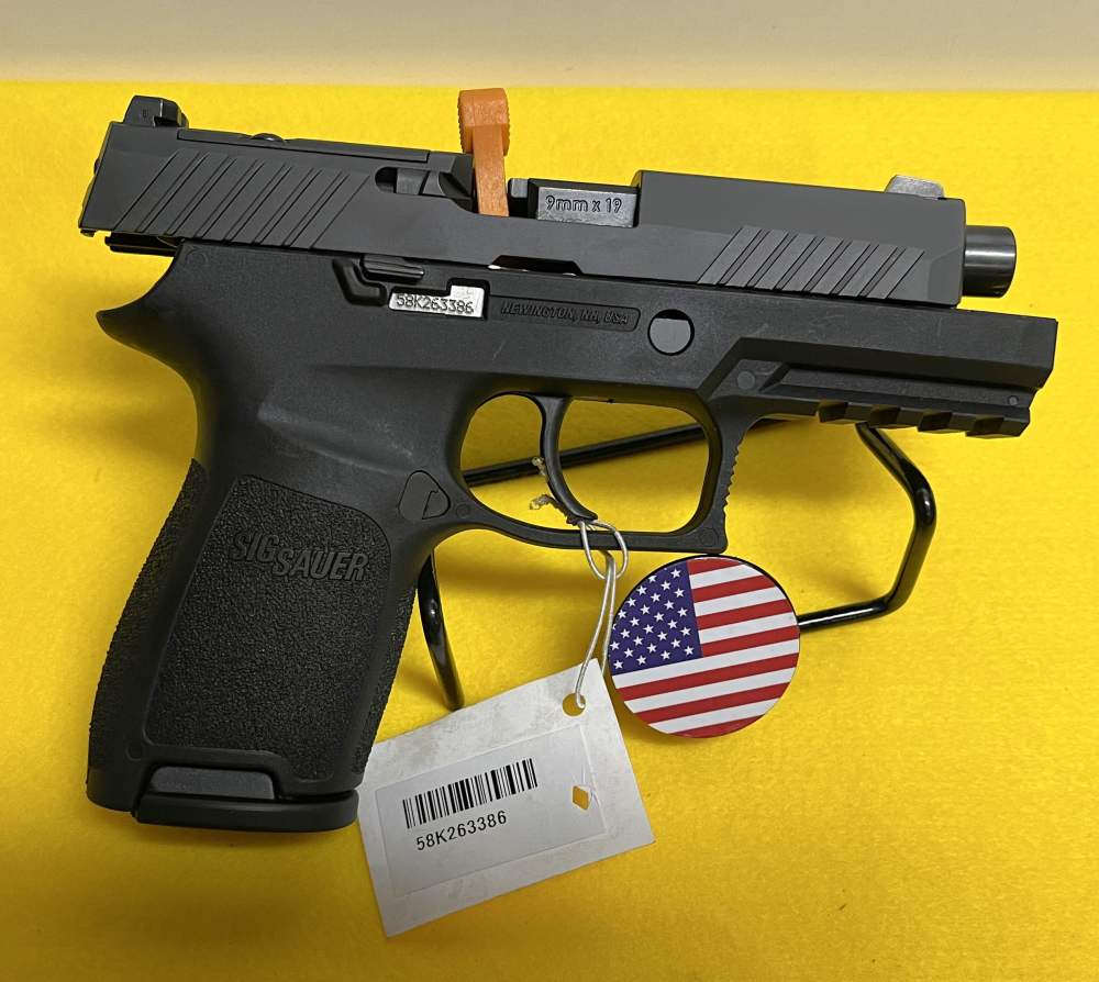 New Sig Sauer P320 Compact Pistol 9mm Optic Ready 15rd mags Handgun-img-2