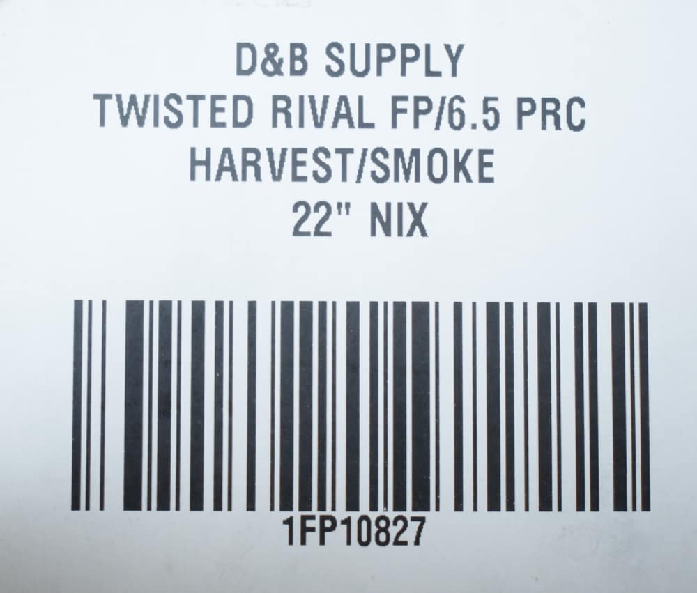 FIERCE TWISTED RIVAL FP APPEARS UNFIRED 22" 6.5 PRC LNIB PENNY SALE CARBON-img-11