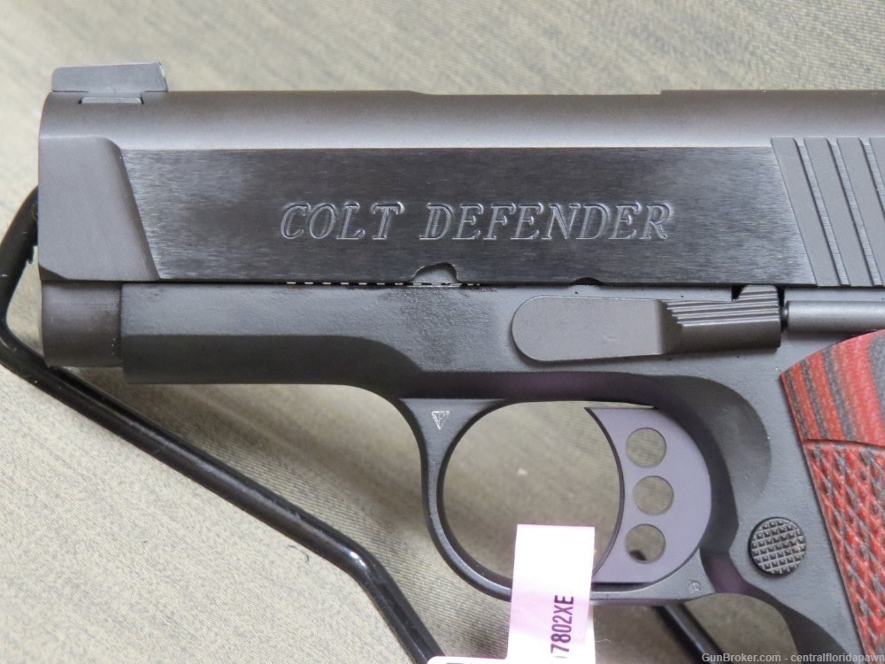 Colt Defender 9mm Pistol O7802XE 3"-img-2