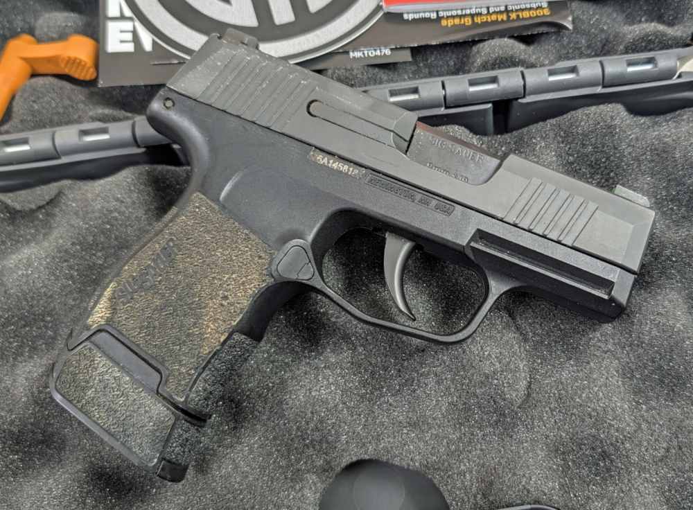 2019 Sig Sauer P365 9mm BXR3 3.1" 12+1 XRAY Sights 365 Holster-img-5