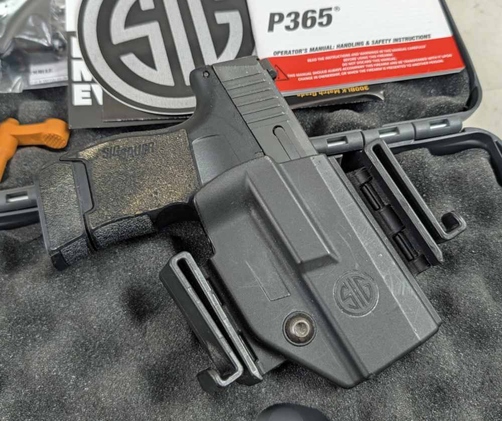 2019 Sig Sauer P365 9mm BXR3 3.1" 12+1 XRAY Sights 365 Holster-img-7