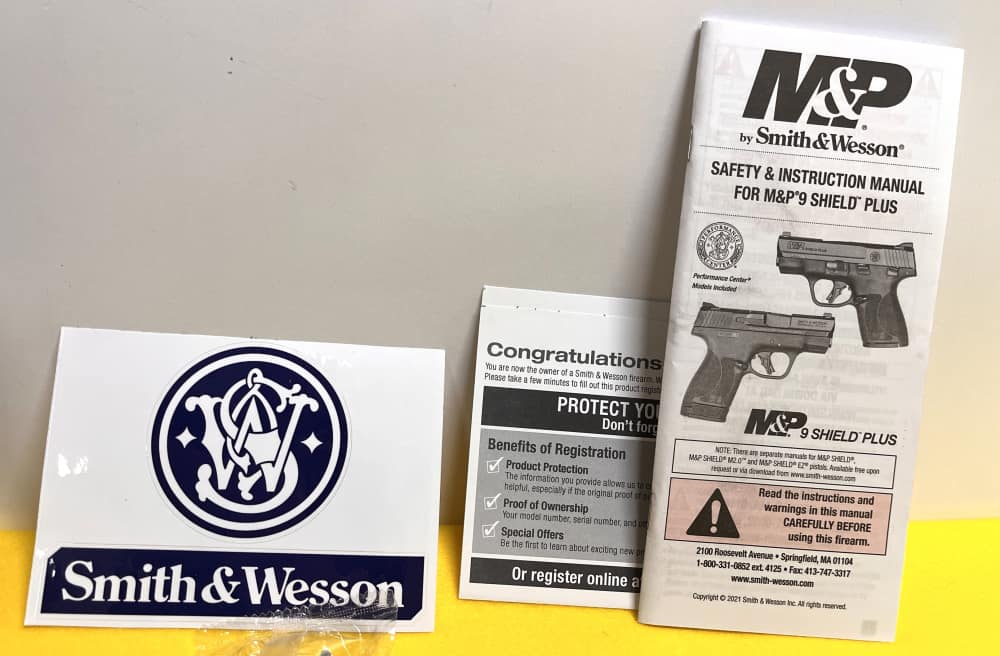 New Smith & Wesson M&P 9 Shield Plus Pistol 9mm Handgun Optic Ready 13rd SW-img-16