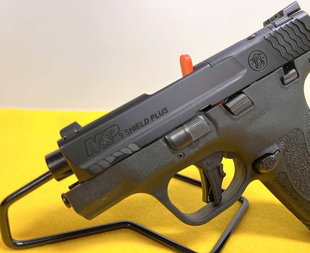 New Smith & Wesson M&P 9 Shield Plus Pistol 9mm Handgun Optic Ready 13rd SW-img-8