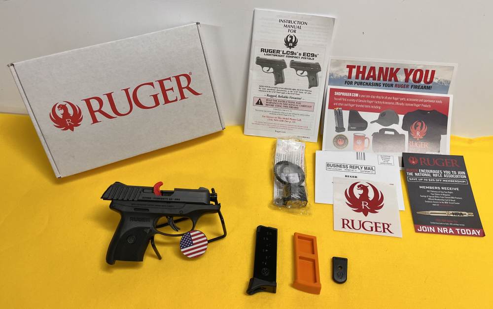 NOS New Ruger EC9S Pistol 9mm Hangun Conceal carry-img-0