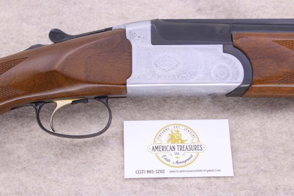 Traditions Over Under Field Gun 12ga/28" SST by Fausti Italy Engraved-img-5