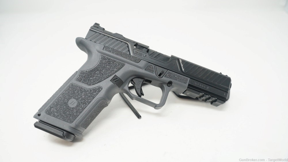 ZEV OZ9 COMBAT STANDARD GRAY PISTOL 9MM 10 ROUNDS (ZEVOZ9SCOMBLC)-img-1