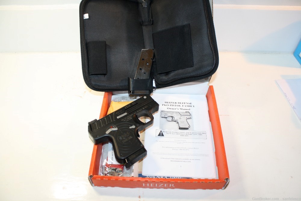 Heizer PKO45 semi-automatic pistol in .45 acp, VERY RARE and NEW IN BOX-img-0