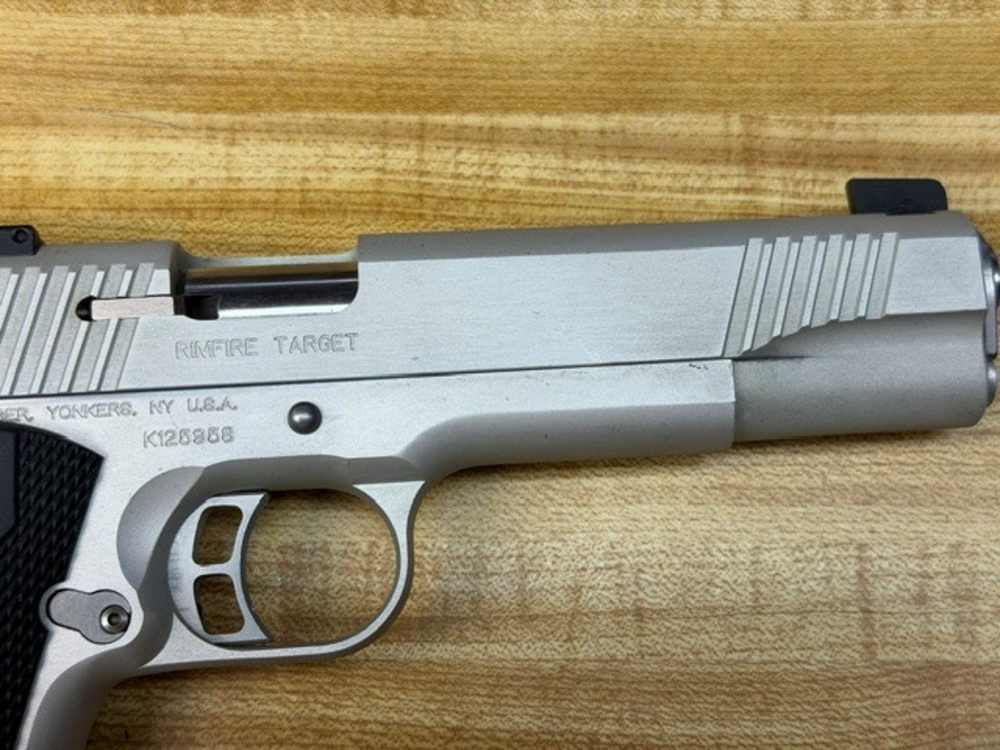 Kimber 1911 Rimfire Target Silver  .22LR  5" Brl  #18110-img-2