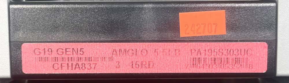 Glock G19 Gen5 4.02” 9mm – Black-img-4