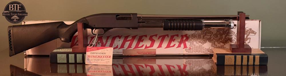NIB Winchester 1300 Stainless Marine 12GA 18” Defender Box Hang Tag-img-0