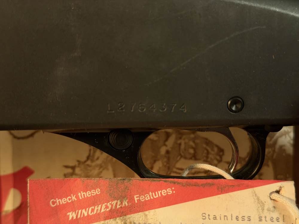 NIB Winchester 1300 Stainless Marine 12GA 18” Defender Box Hang Tag-img-12