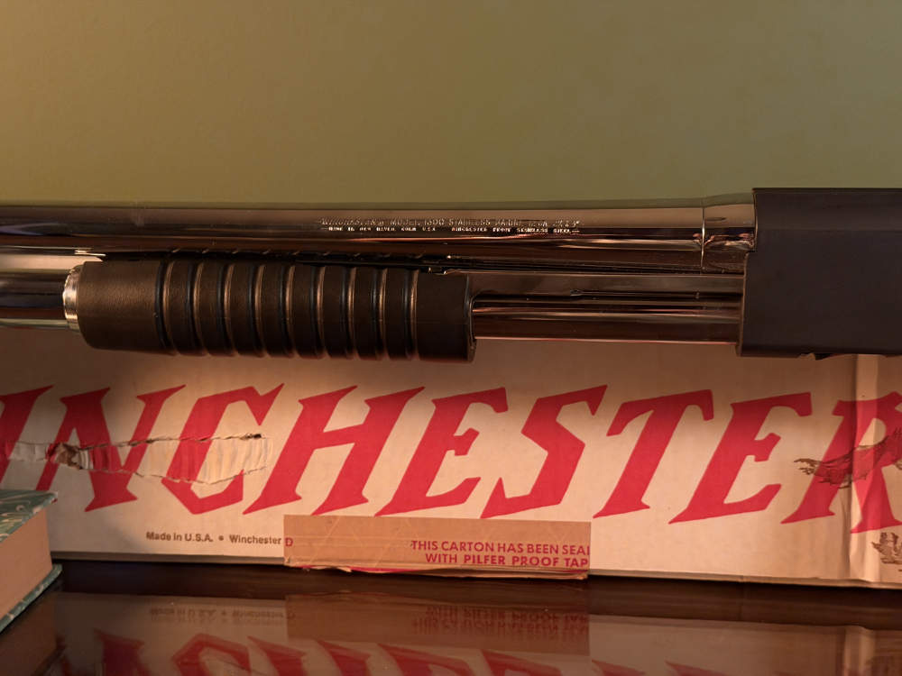 NIB Winchester 1300 Stainless Marine 12GA 18” Defender Box Hang Tag-img-9