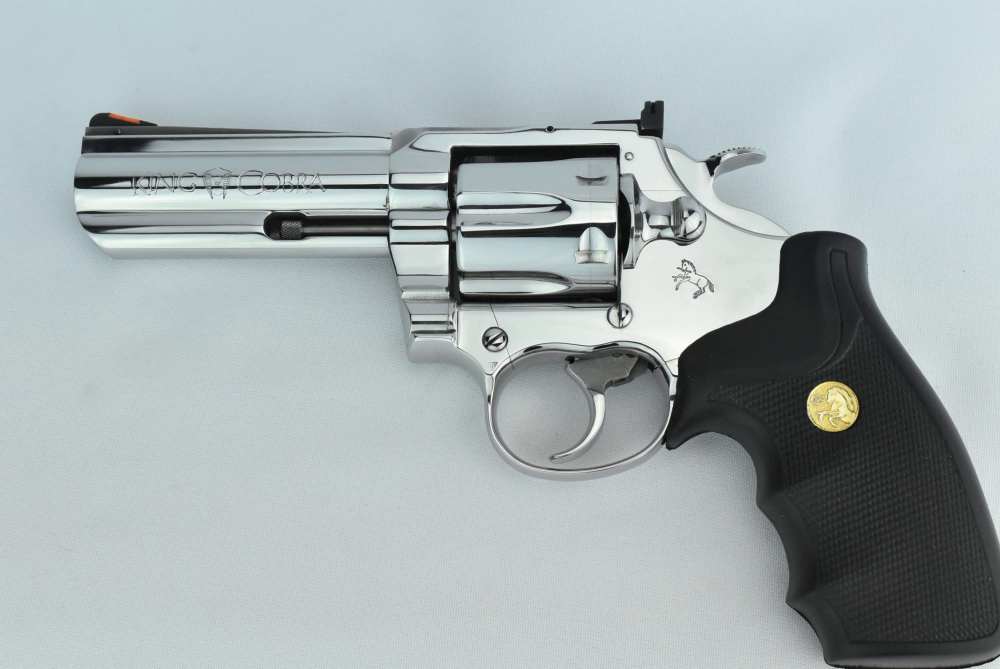 1991Colt King Cobra with Factory ULTIMATE Bright Stainless Finish AA3041 4"-img-6