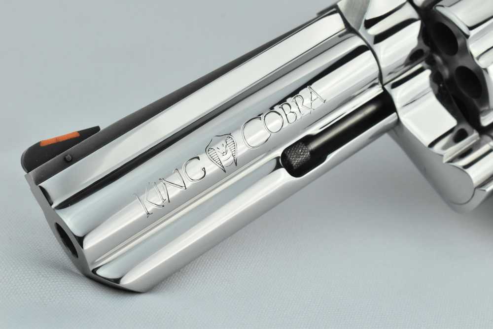 1991Colt King Cobra with Factory ULTIMATE Bright Stainless Finish AA3041 4"-img-5