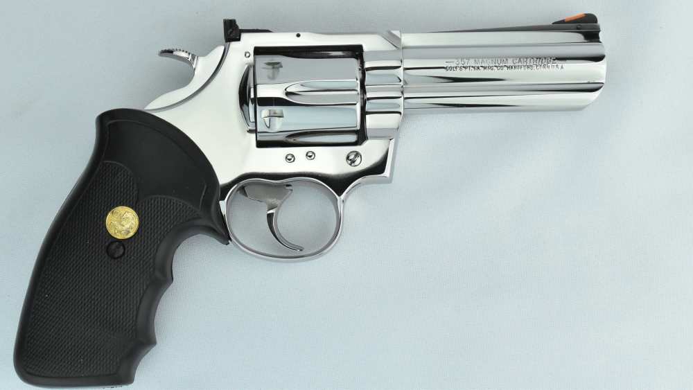 1991Colt King Cobra with Factory ULTIMATE Bright Stainless Finish AA3041 4"-img-11