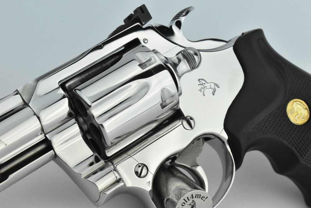 1991Colt King Cobra with Factory ULTIMATE Bright Stainless Finish AA3041 4"-img-4